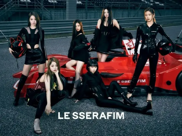「LE SSERAFIM」、韓国音源チャートを上昇中、最もホットな新人（画像提供:wowkorea）