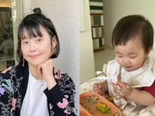 女優ハン・ジヘ、10か月の赤ちゃん育児…「険しい自己主導離乳食の道」