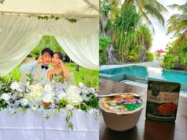 歌手兼俳優イ・ジフンが妻アヤネさんとのハネムーンの様子を公開した。（画像提供:wowkorea）