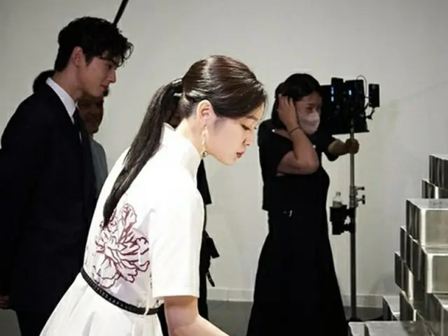 “フィギュアクイーン”キム・ヨナ、仏作家の展示会へ（画像提供:wowkorea）