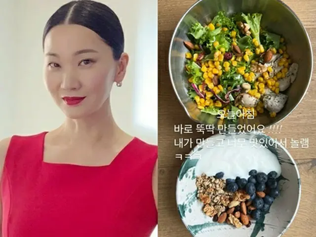 モデル兼女優チャン・ユンジュ、トップモデルはヘルシー朝食を”てきぱき準備”（画像提供:wowkorea）