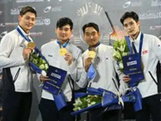 ”アベンジャーズ”男子フェンシング韓国代表、世界選手権「4連覇」達成