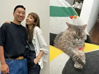 歌手ソン・ダムビ、幸せ感たっぷりな愛猫の姿を披露…「妖艶だね」