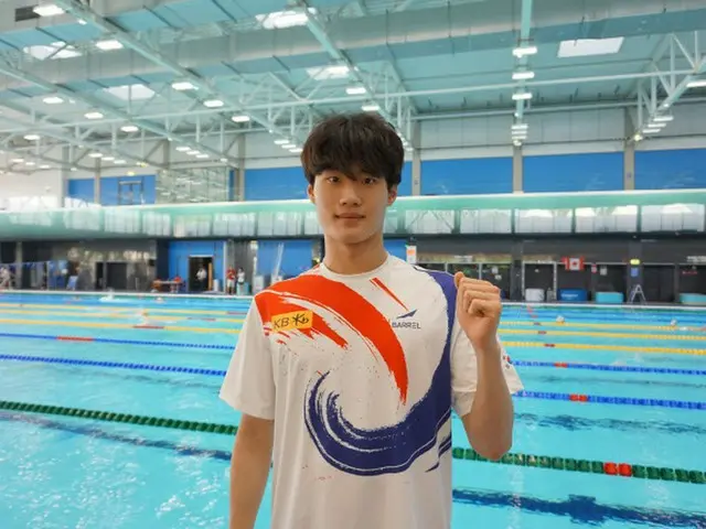 「世界水泳選手権銀メダル」ファン・ソンウ、水泳連盟から2000万ウォン（約200万円）の報奨金（画像提供:wowkorea）
