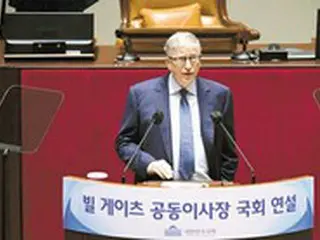 韓国の国会を訪れたビル・ゲイツ氏…「感染症の国際協力」を語る