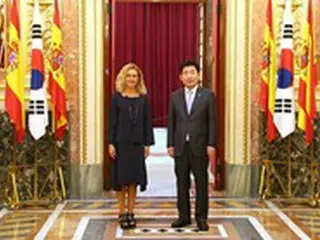 韓国国会議長、スペイン下院議長に「釜山国際博覧会」の支持を求める