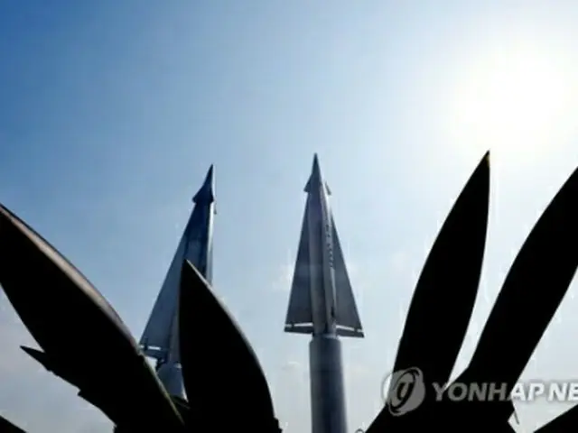 韓国国民の多くが北朝鮮の非核化に懐疑的な考えを示したことが分かった。写真はソウルの戦争記念館に展示されたミサイル＝（聯合ニュース）