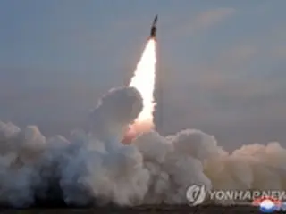 北朝鮮　弾道ミサイル発射＝韓米日の軍事演習をけん制か