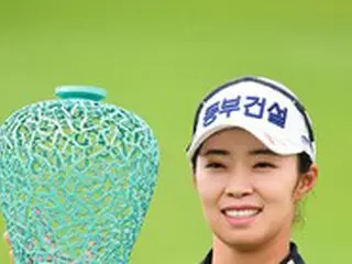 ＜女子ゴルフ＞キム・スジ、2週連続優勝…ハナ金融グループ チャンピオンシップ首位