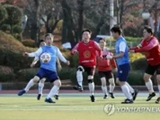韓国与野党議員がサッカー大会開催　２６日に日本の議員と親善試合へ