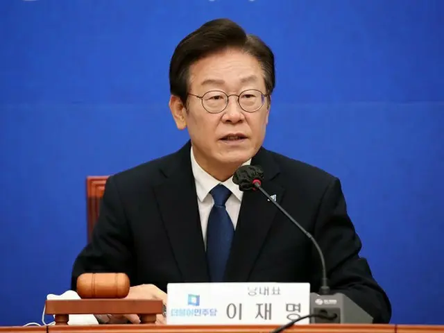 李在明、共に民主党代表（画像提供:wowkorea）