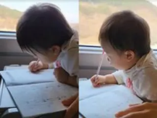 ”検事の妻”女優ハン・ジヘ、2歳の娘はもう算数の勉強開始？