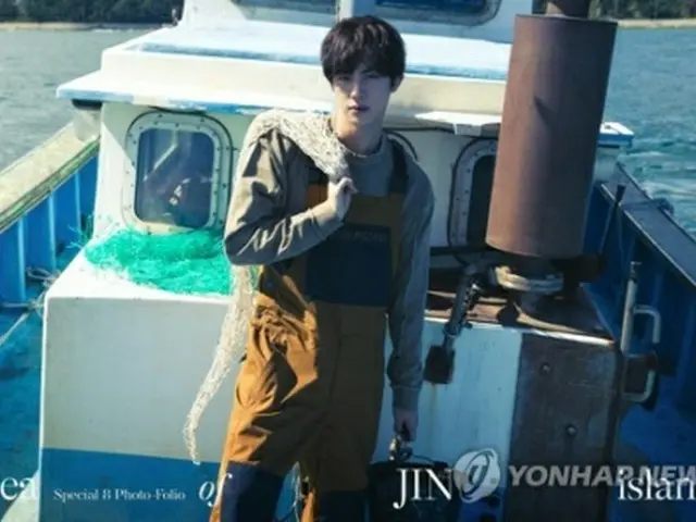 BTSのJINさん(ビッグヒットミュージック提供)=(聯合ニュース)≪転載・転用禁止≫