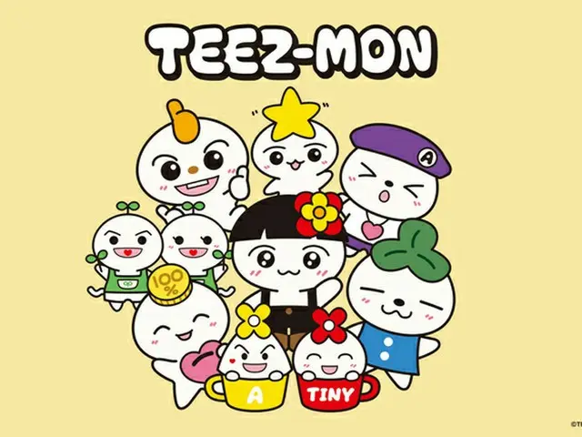 「ATEEZ」の公式オリジナルキャラクター「TEEZ-MON」誕生!(画像提供:wowkorea)