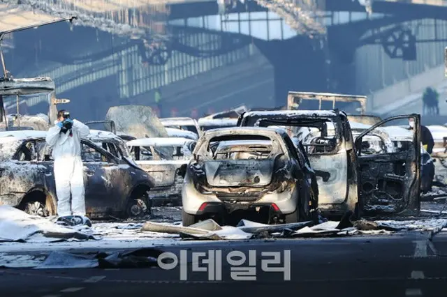高速道路防音トンネル死者5人身元確認…事故発生から2日後＝韓国（画像提供:wowkorea）