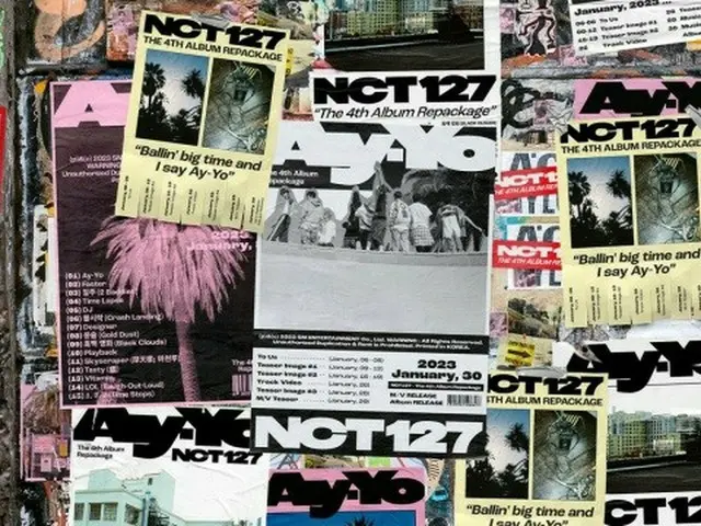 「NCT 127」、「Ay-Yo」スケジュールポスターを公開！（画像提供:wowkorea）