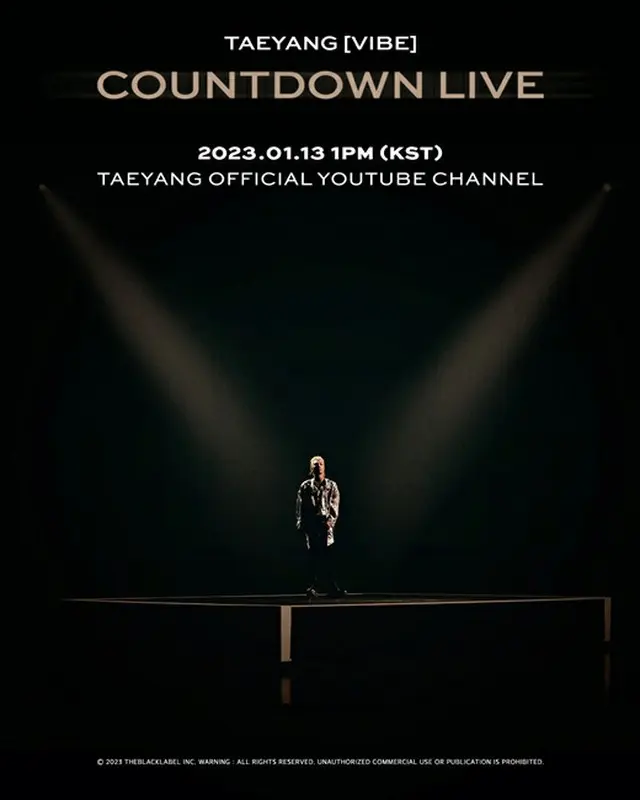 「BIGBANG」SOL、13日「VIBE」カムバックカウントダウンライブ実施（画像提供:wowkorea）