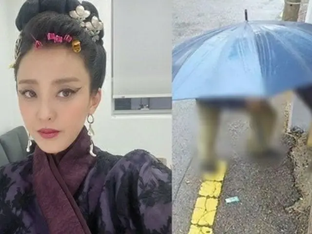 女優パク・ウネが宅配泥棒による被害を訴えた(画像提供:wowkorea)