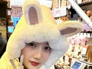 ただ今日本旅行中？「Red Velvet」ジョイの旧正月…“ウサギ帽子に花柄のダウン”誰もマネできない冬ファッション