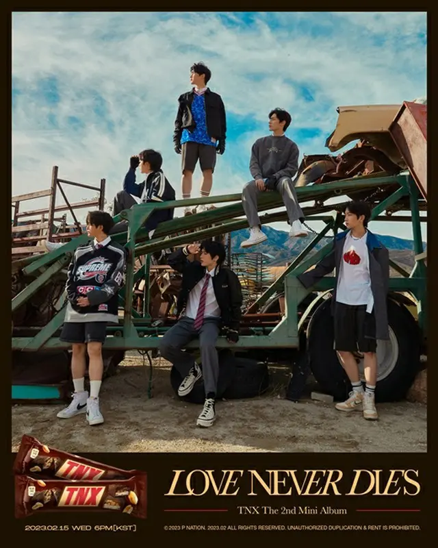 「TNX」、新譜「Love Never Dies」コンセプトフォト公開…2月15日カムバック（画像提供:wowkorea）