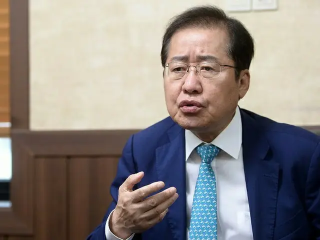 洪準杓、大邱市長(画像提供:wowkorea)