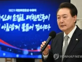 尹大統領の支持率35%　3ポイント上昇