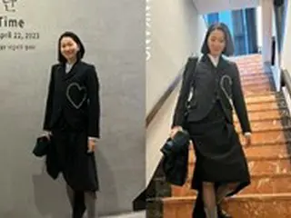 モデル兼女優チャン・ユンジュ、トップモデルの“クラス”が光る脚線美…比率は健在