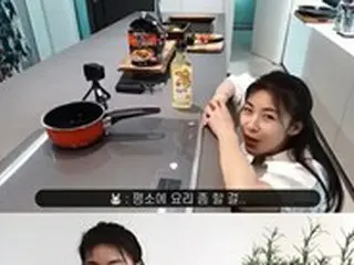 女優ハ・ジウォン、独特の創作料理は無国籍スープ？…「普段から料理をしておくべきだった」
