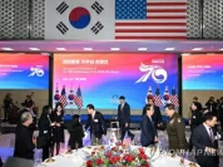 韓米同盟７０周年祝うレセプション　韓国国会議長「今後１００年も共に」