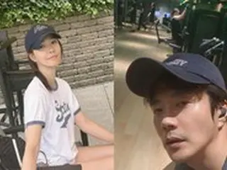 俳優クォン・サンウ＆ソン・テヨン夫婦、運動中にも自撮りのやりとり…甘いおしどり夫婦