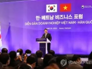 尹大統領「ベトナムのインフラ開発支援」　ビジネスフォーラム機に覚書１１１件締結