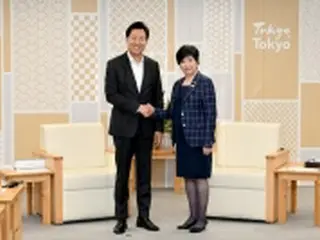 ソウル市長と東京都知事が8年ぶり会談　都市再開発など意見交換