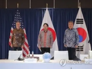 韓米日外相会談　北朝鮮のＩＣＢＭ発射を非難