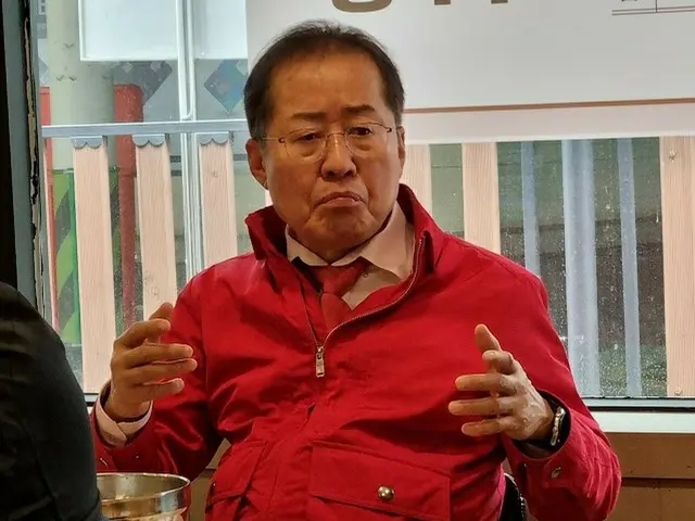 洪準杓、大邱市長(画像提供:wowkorea)