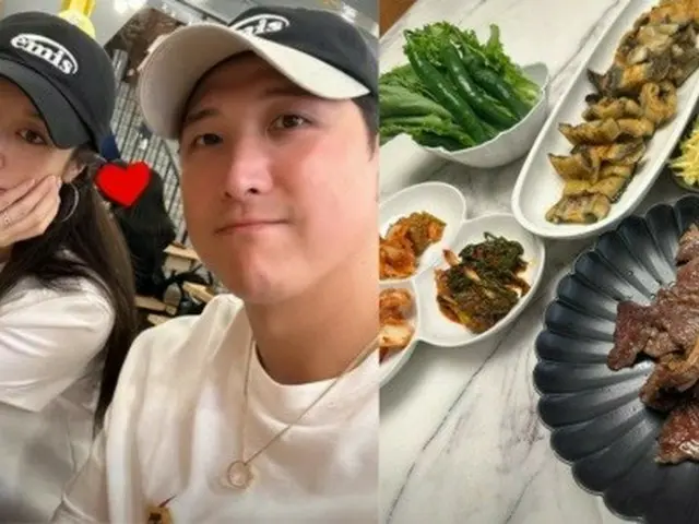 野球選手ファン・ジェギュン、新妻ジヨン（T-ARA）の手料理を自慢…幸せな新郎（画像提供:wowkorea）