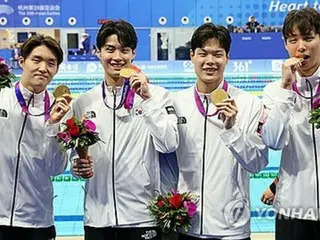 アジア大会第３日　韓国が金５個追加＝競泳・テコンドー・フェンシング・射撃