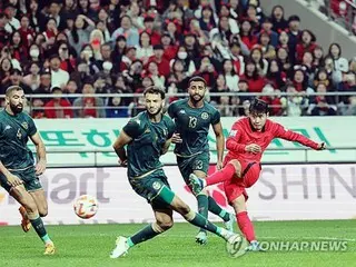 サッカー韓国代表　４発でチュニジアに完勝