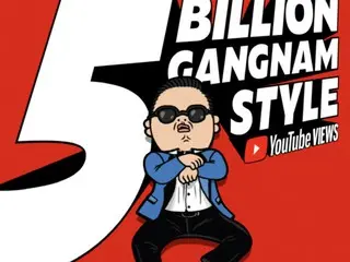 歌手PSY、「江南スタイル」のMVがK-POP初の50億ビュー突破の記録