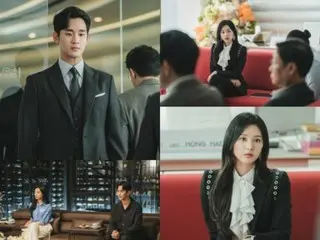 「涙の女王」キム・スヒョン＆キム・ジウォン、会議中に夫婦げんか？…尋常でない雰囲気