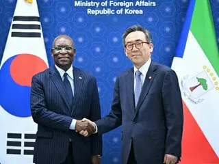 韓国・赤道ギニア外相が会談　経済協力・対北朝鮮で連携確認