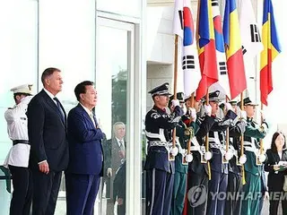 韓国・ルーマニア首脳会談　防衛産業・原発分野で戦略的パートナー関係強化へ