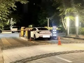 未登録車、出入口で拒否されマンション入口を車両で閉鎖＝韓国