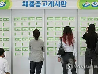 失業率３．０％に悪化　就業者数増加幅は２０万人台回復＝韓国