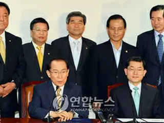 自由先進党と創造韓国党、共同院内交渉団体を構成