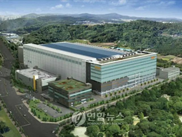 清州第3工場のイメージ図＝28日、ソウル（聯合）