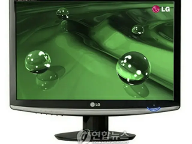 LG電子が欧州で発売する液晶モニター＝29日、ソウル（聯合）