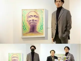『画家デビューで注目』パク・ギウン、「第22回 韓国絵画の位相展」で特別賞を受賞
