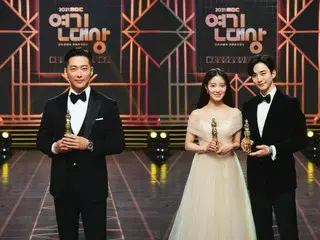 「2021 MBC演技大賞」俳優ナムグン・ミンが大賞受賞…視聴率6.3%、同時間帯1位