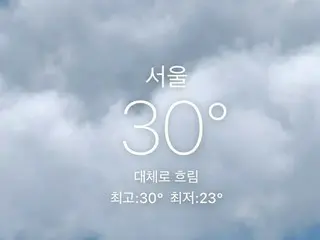 大変なことになっている現在の北東アジアの主要都市の気温