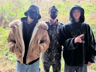 「BTS（防弾少年団）」JIN、JIMINとJUNG KOOKの入隊を応援…「笑うと思ってたのに..涙が」